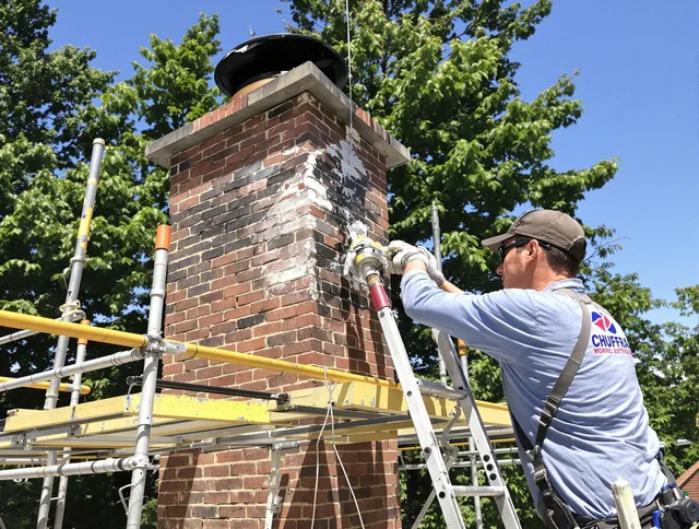 Structural chimney repair by Alafaya Chimney Sweep in Alafaya, FL